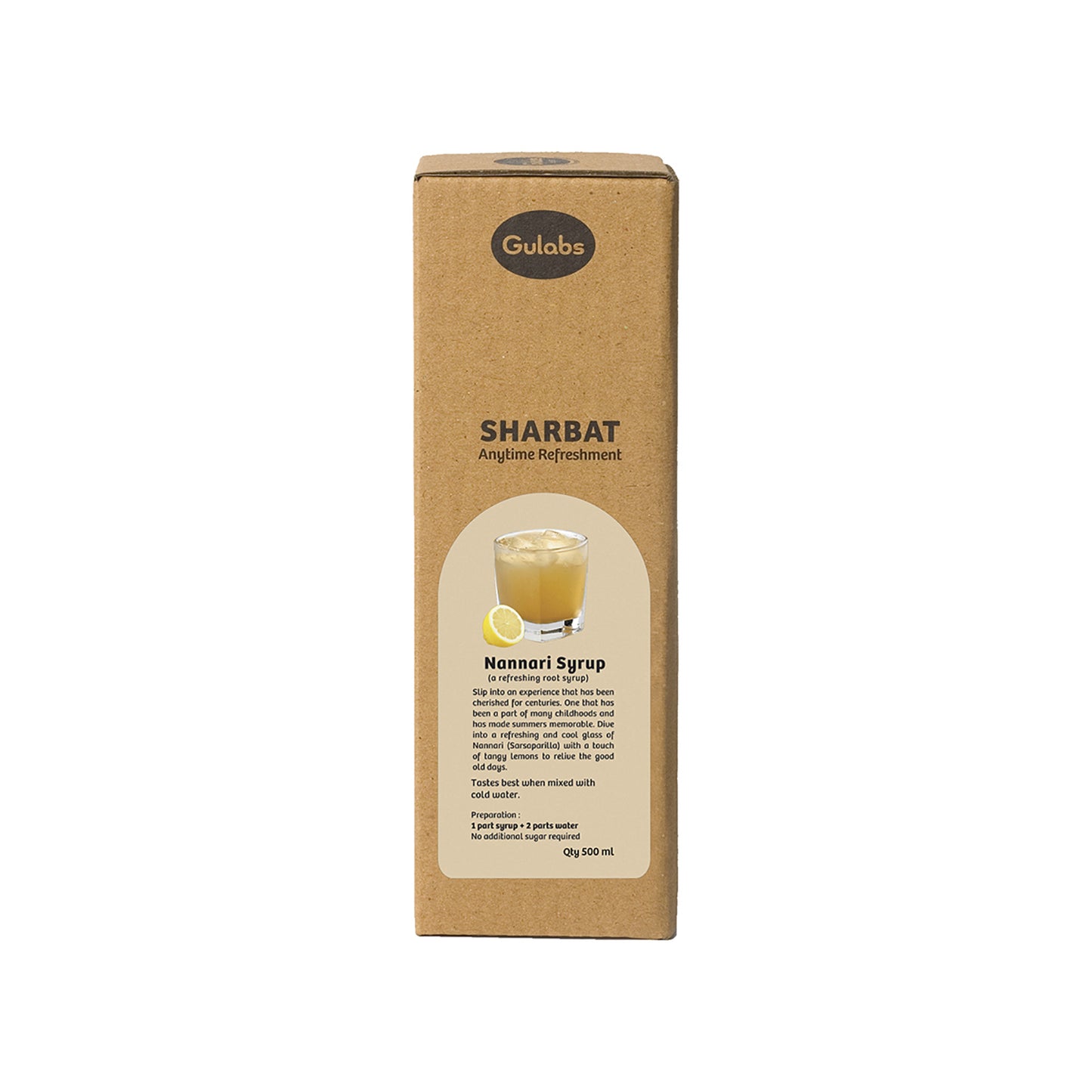 Gulabs Nannari Sharbat (500ml)