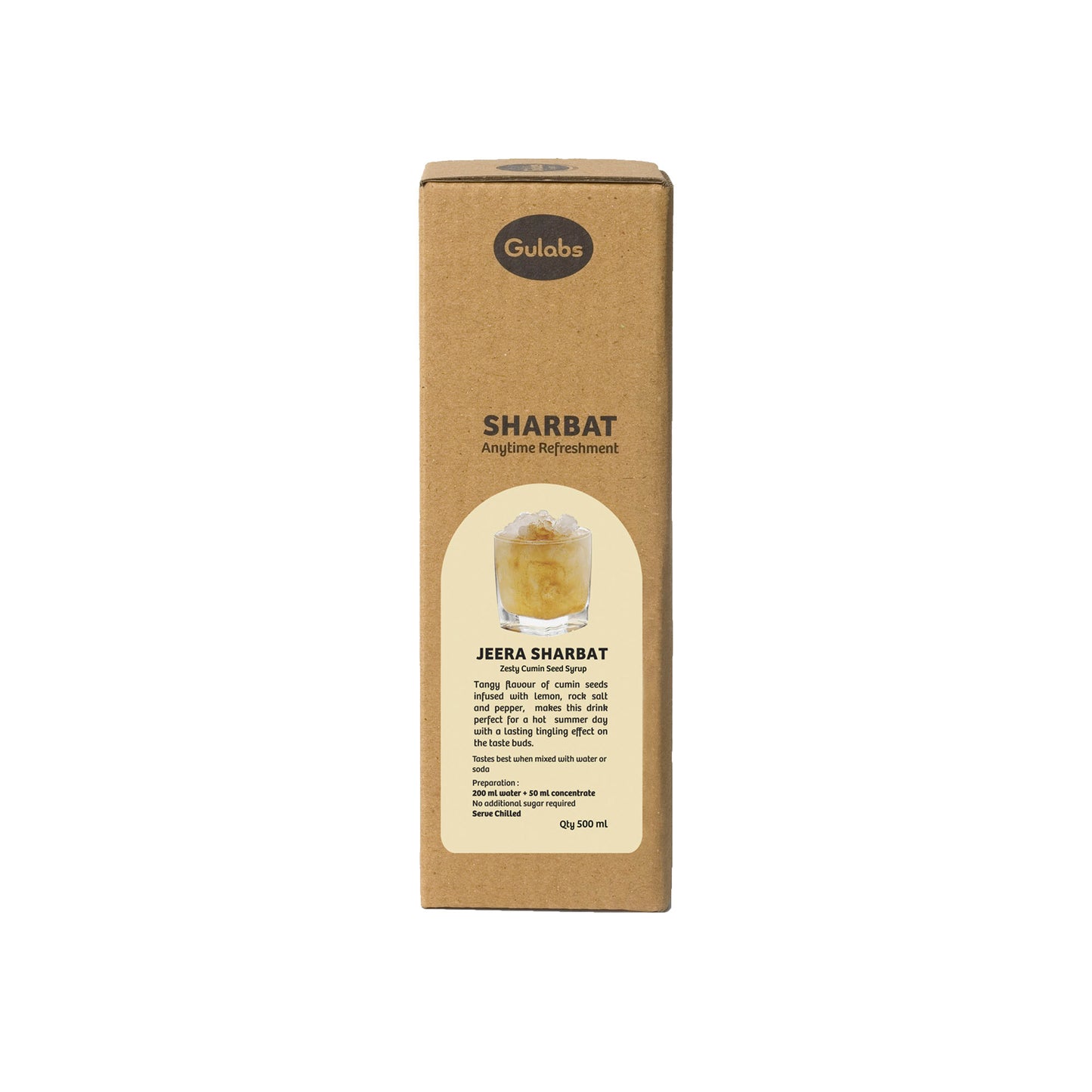 Gulabs Jeera Sharbat (500ml)