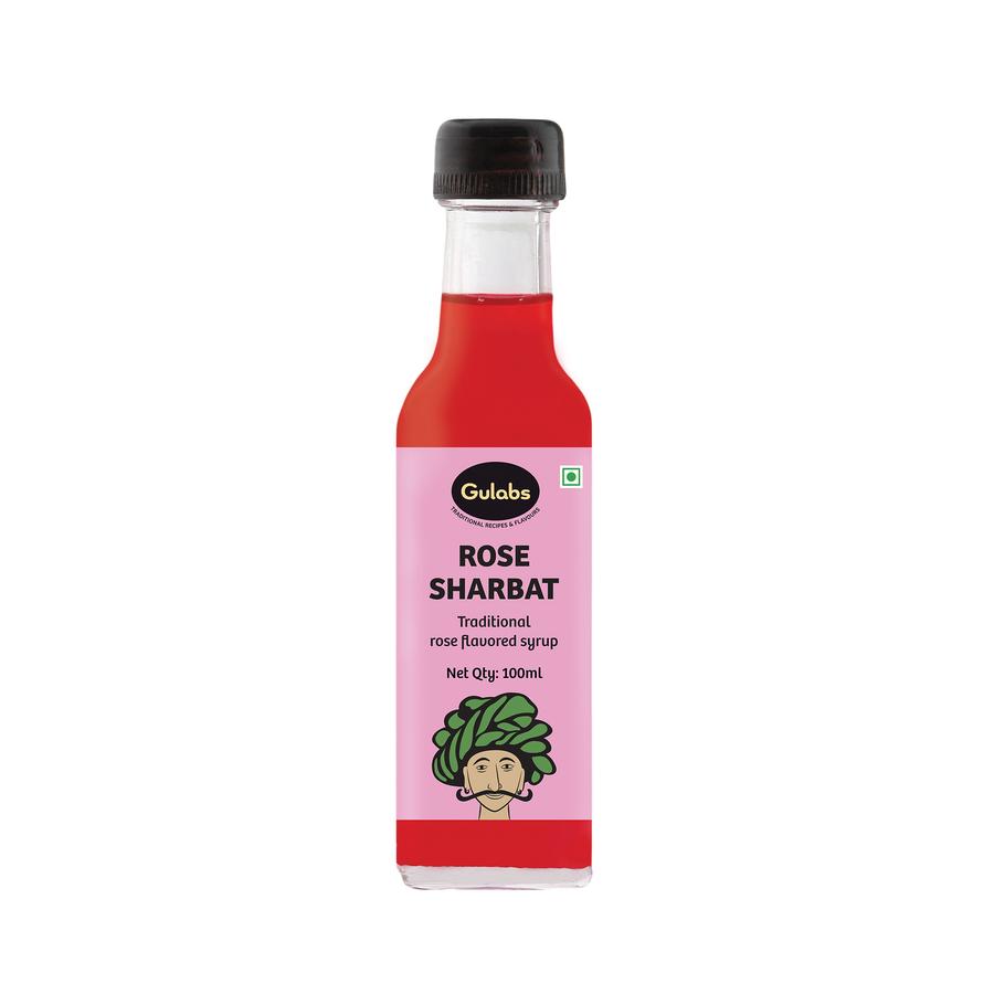 Gulabs Mini Rose Sharbat (Pack of 4) - 100ml