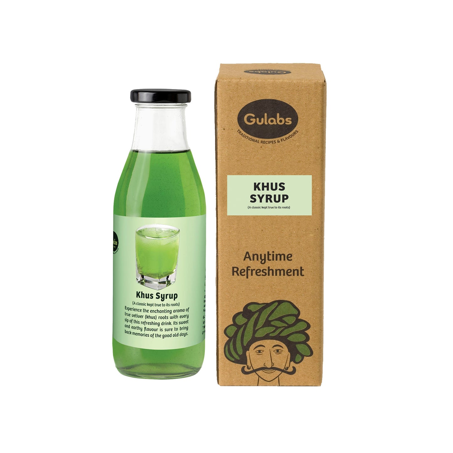 Gulabs Khus Syrup (475ml)