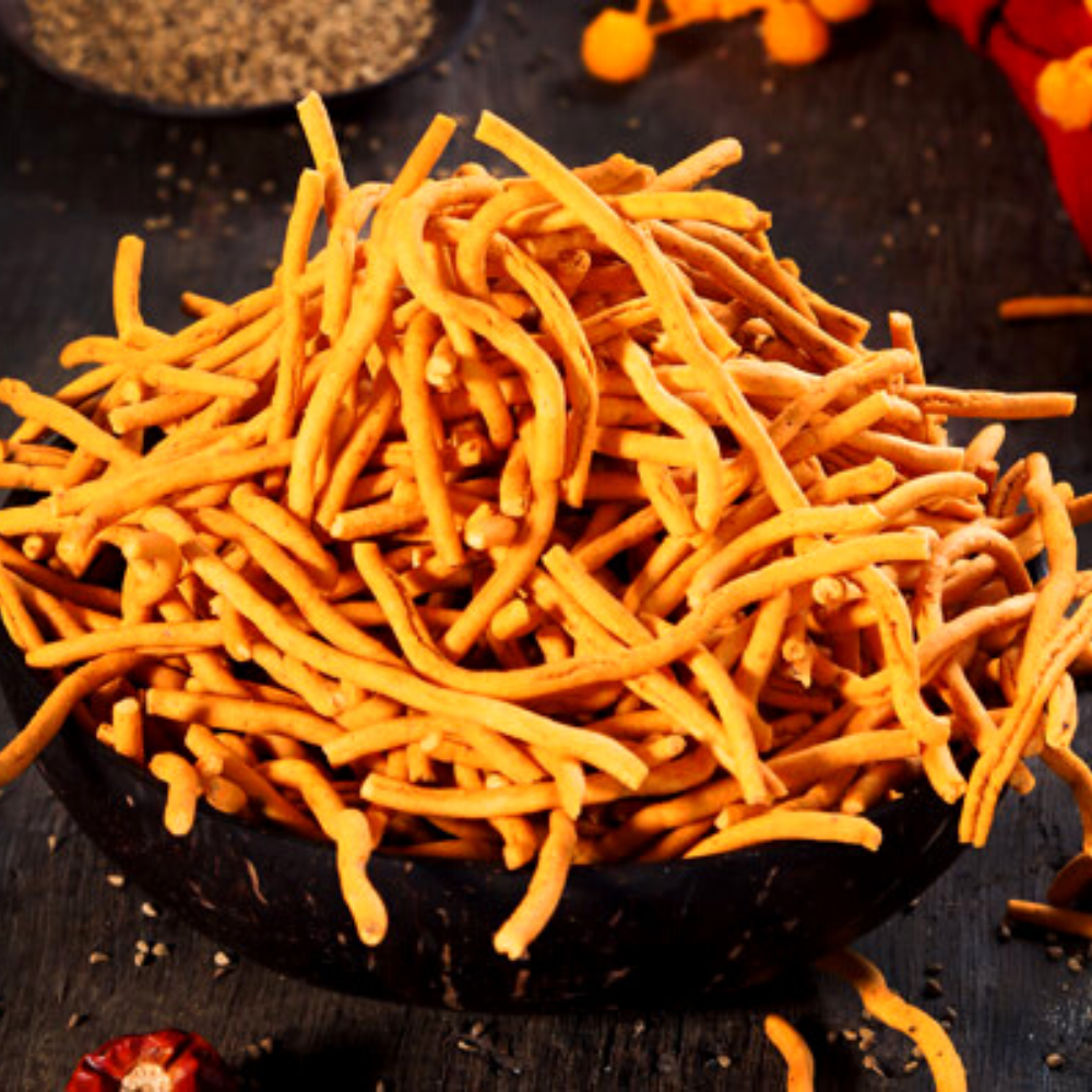 Murari Snacks Gujarati Spicy Tikha Gathiya (400g)