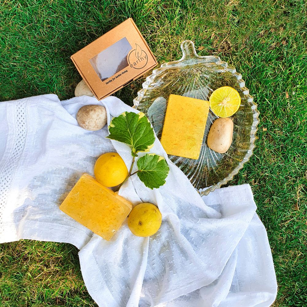 Earthy Organic Aloe Vera Soap (100g)