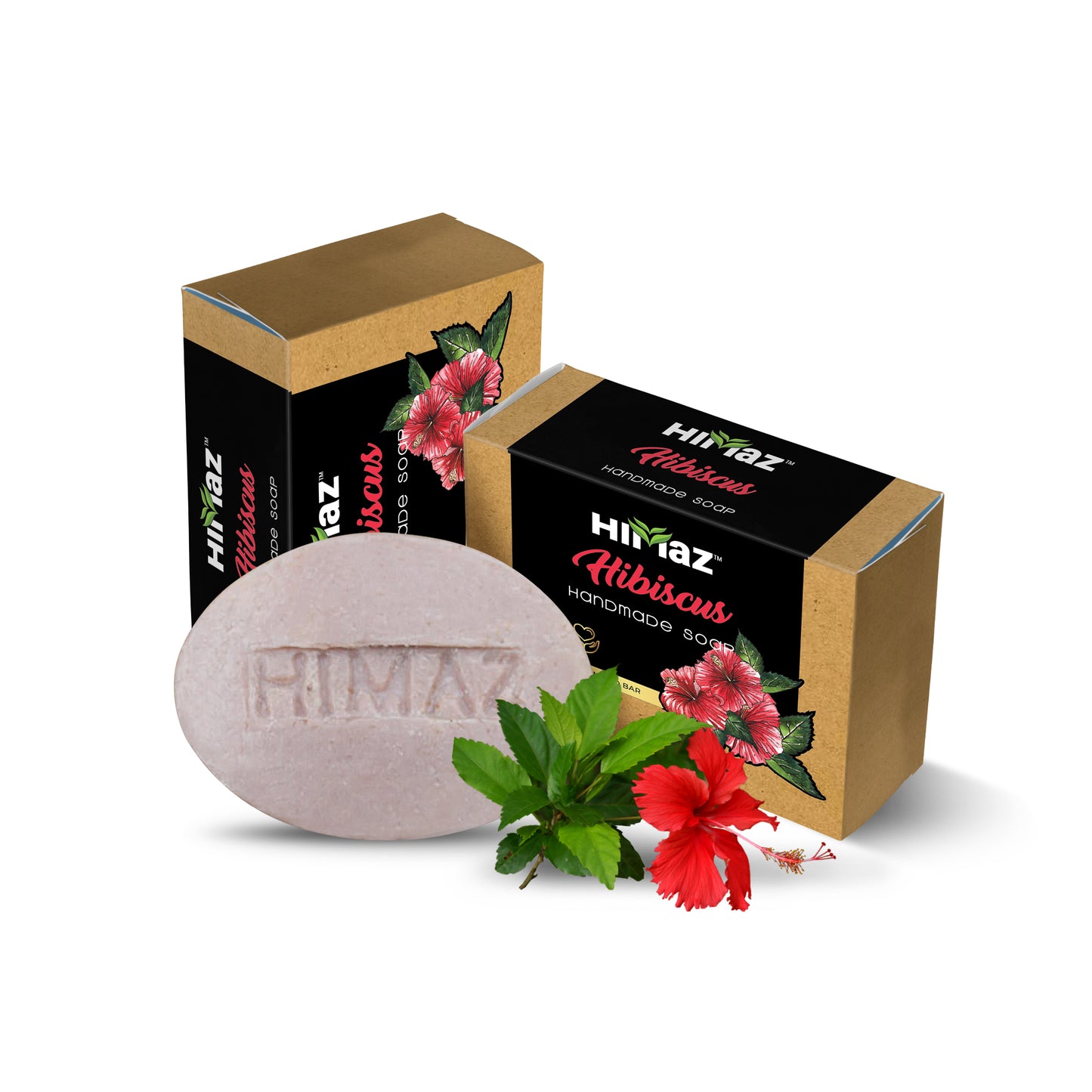HIMAZ Hibiscus Handmade Shampoo Bar (75g)