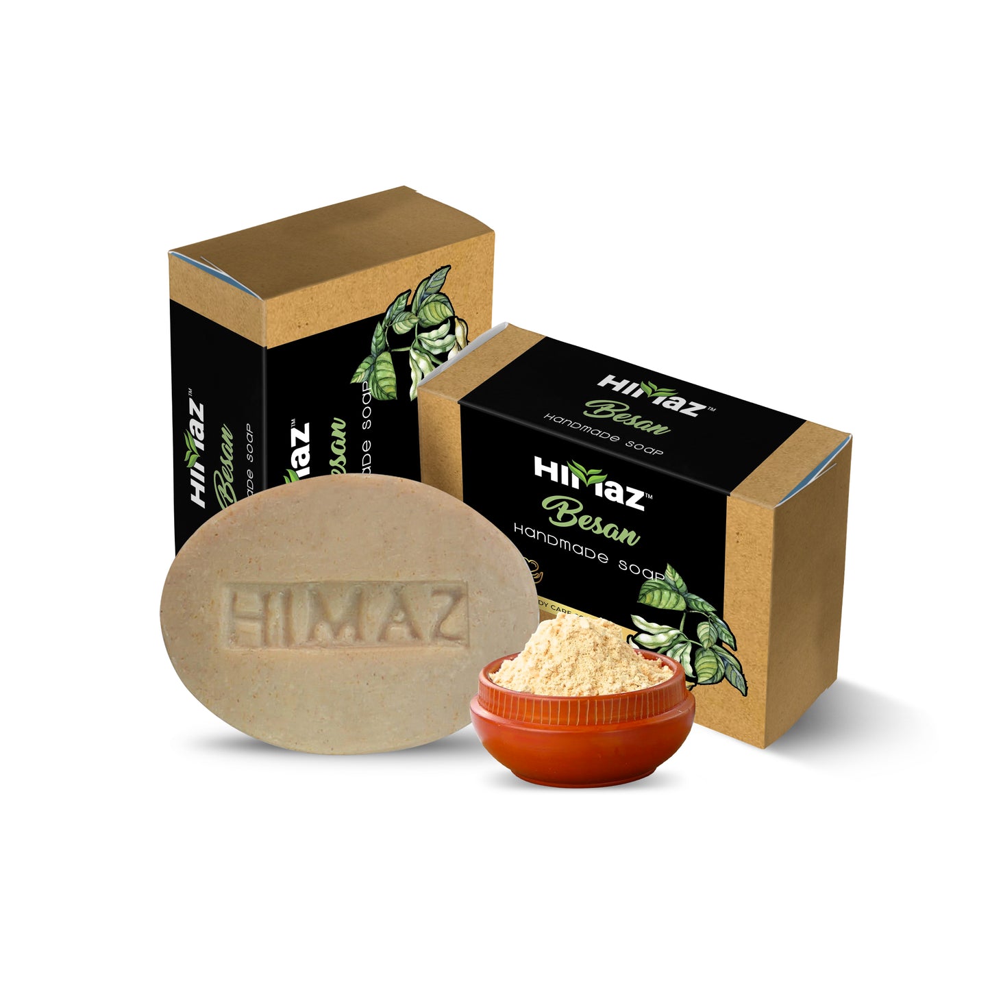 
                  
                    HIMAZ Besan Handmade Soap (75g)
                  
                