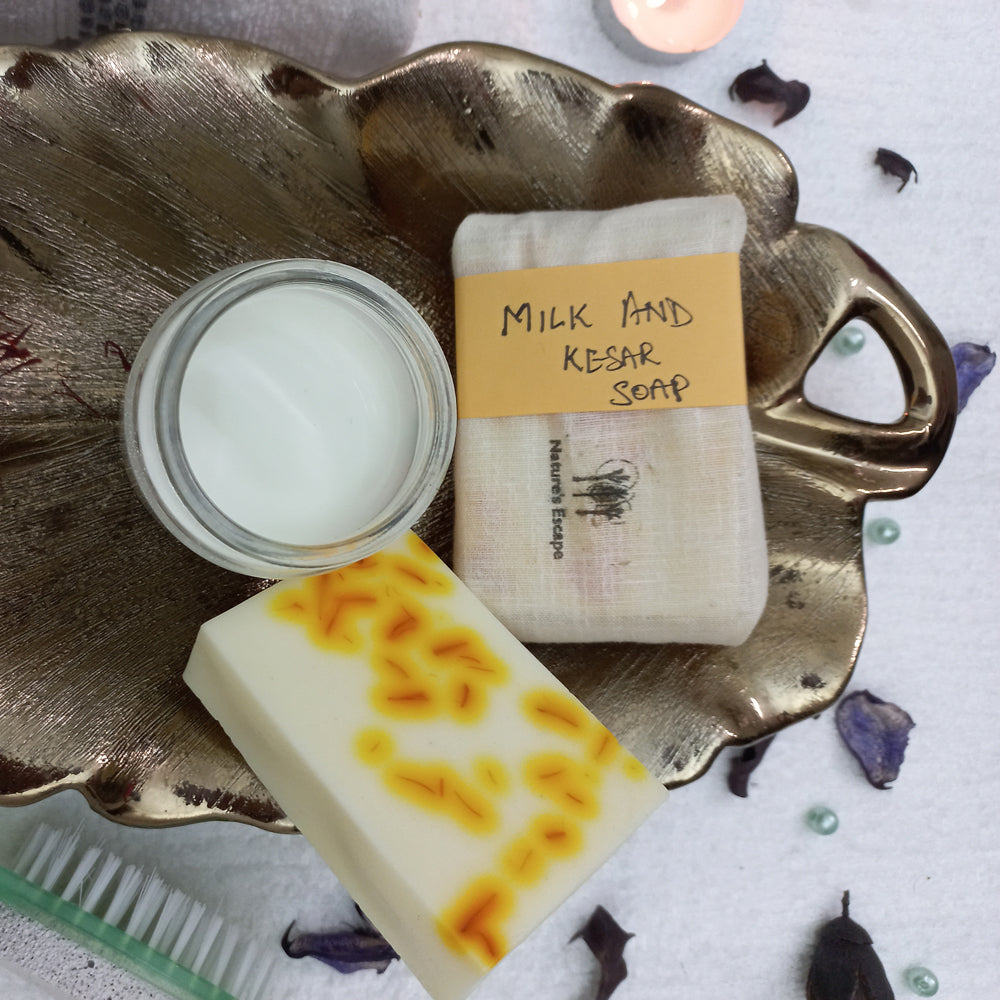 Milk And Kesar Soap (100g)