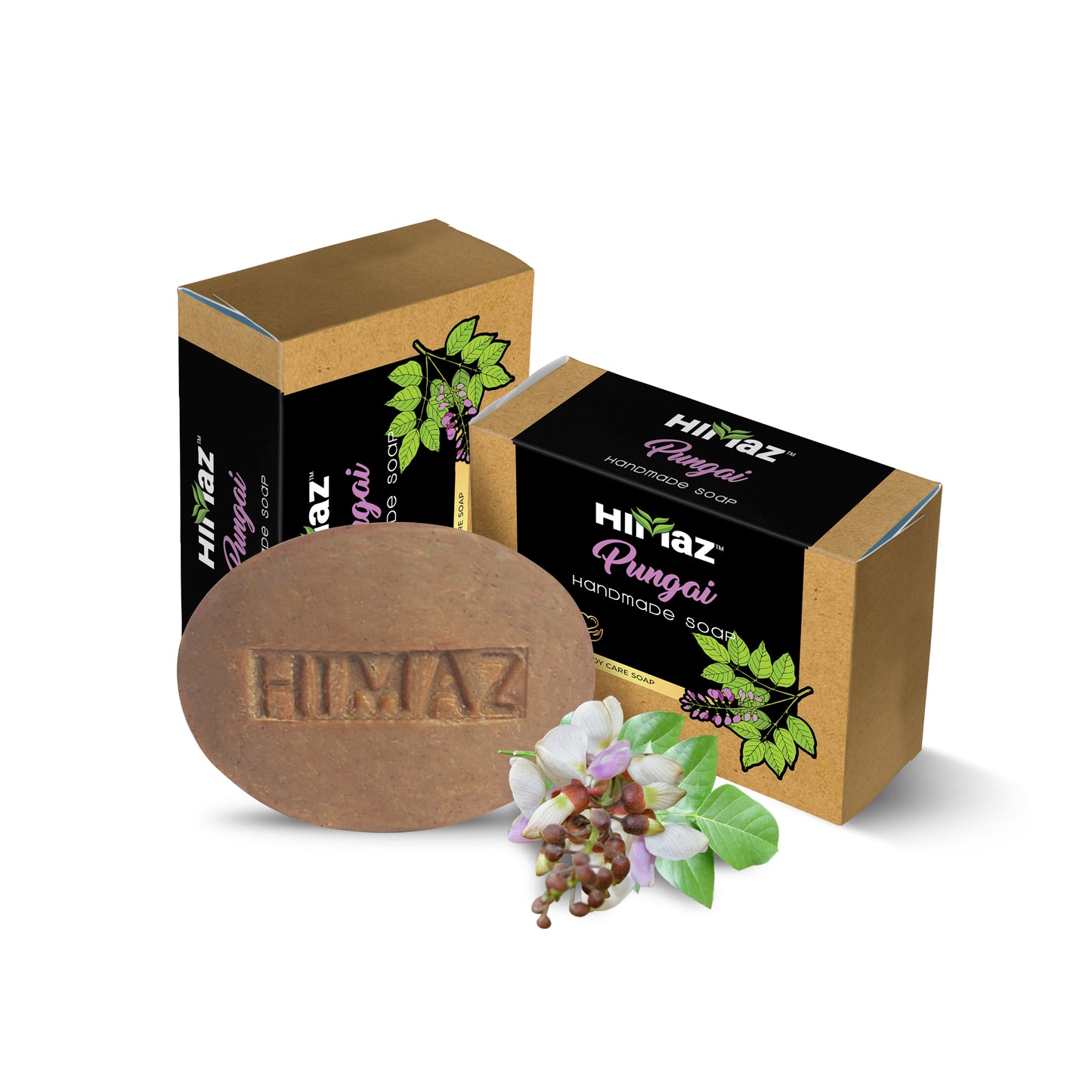 HIMAZ Pungai (Ungu) Handmade Soap (75g)