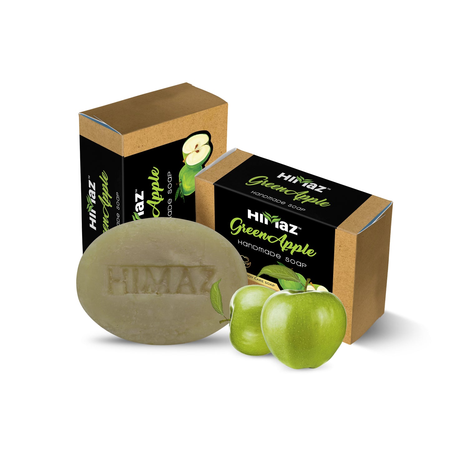 Green Apple Moisturizing Handmade Soap (75g)