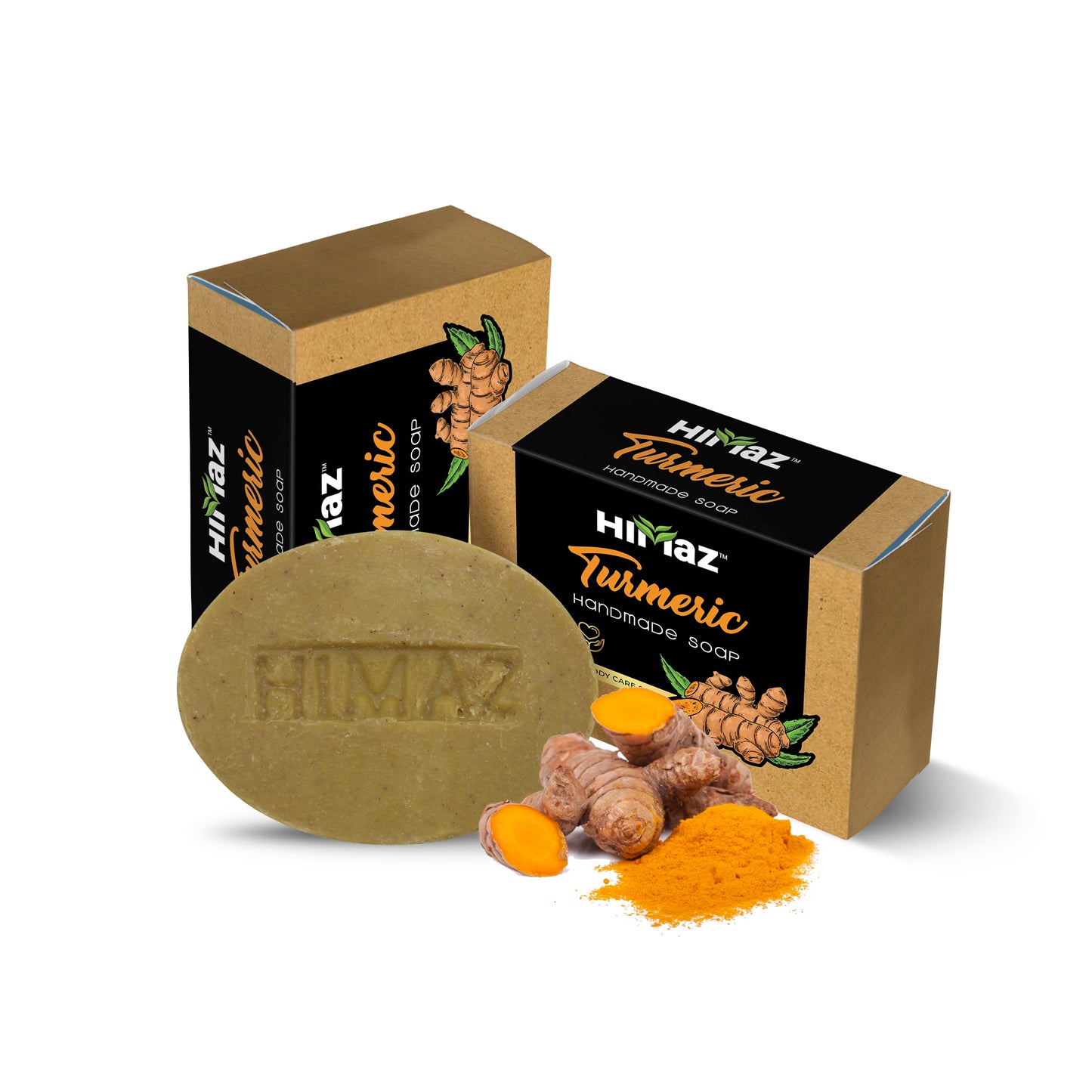 HIMAZ Turmeric Handmade Soap (75g)