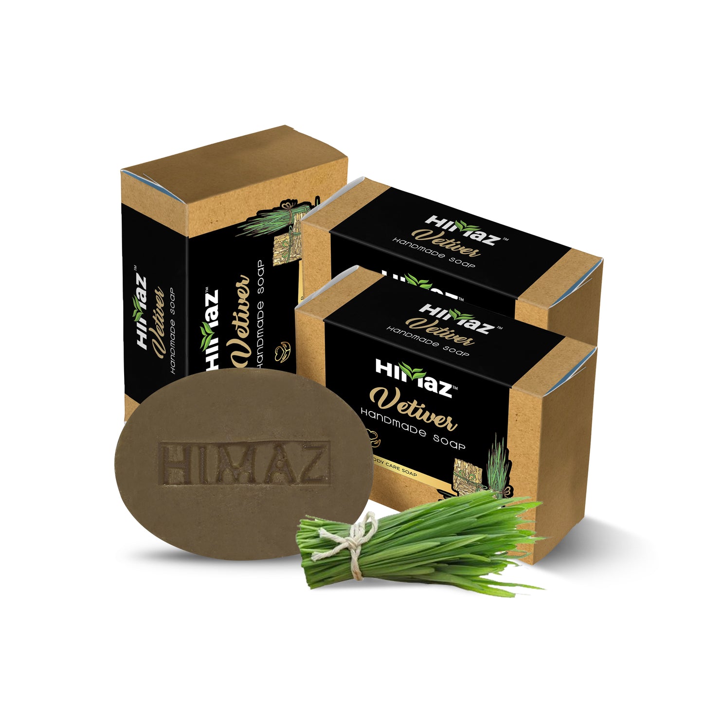 HIMAZ Vetiver Handmade Soap (75g)