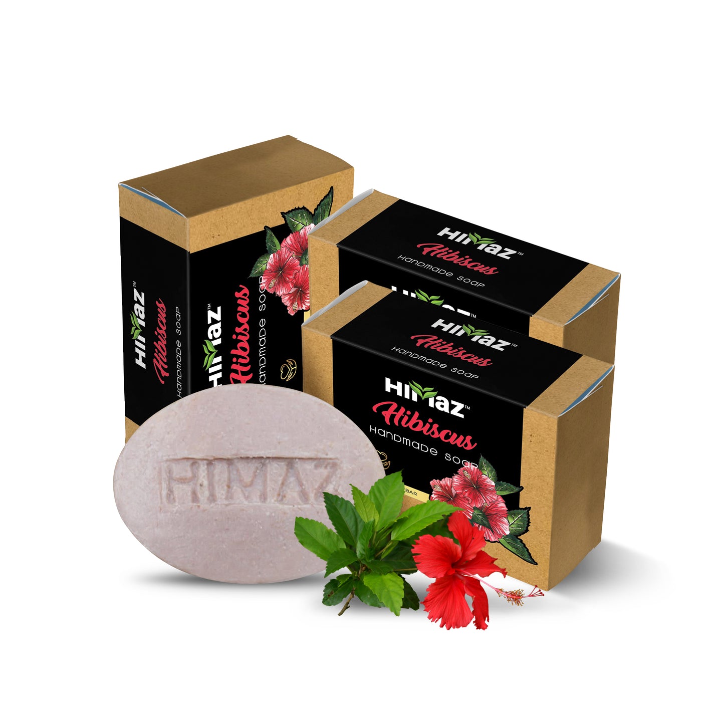 HIMAZ Hibiscus Handmade Shampoo Bar (75g)