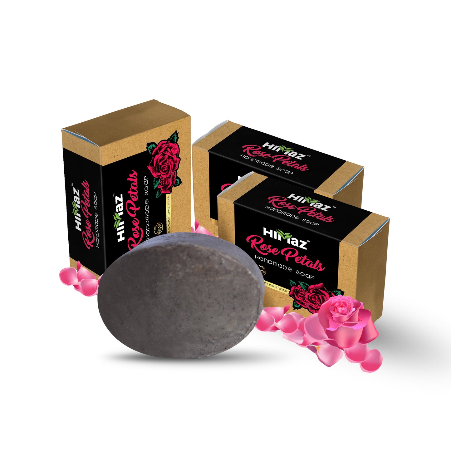 HIMAZ Rose Petals Handmade Soap (75g)
