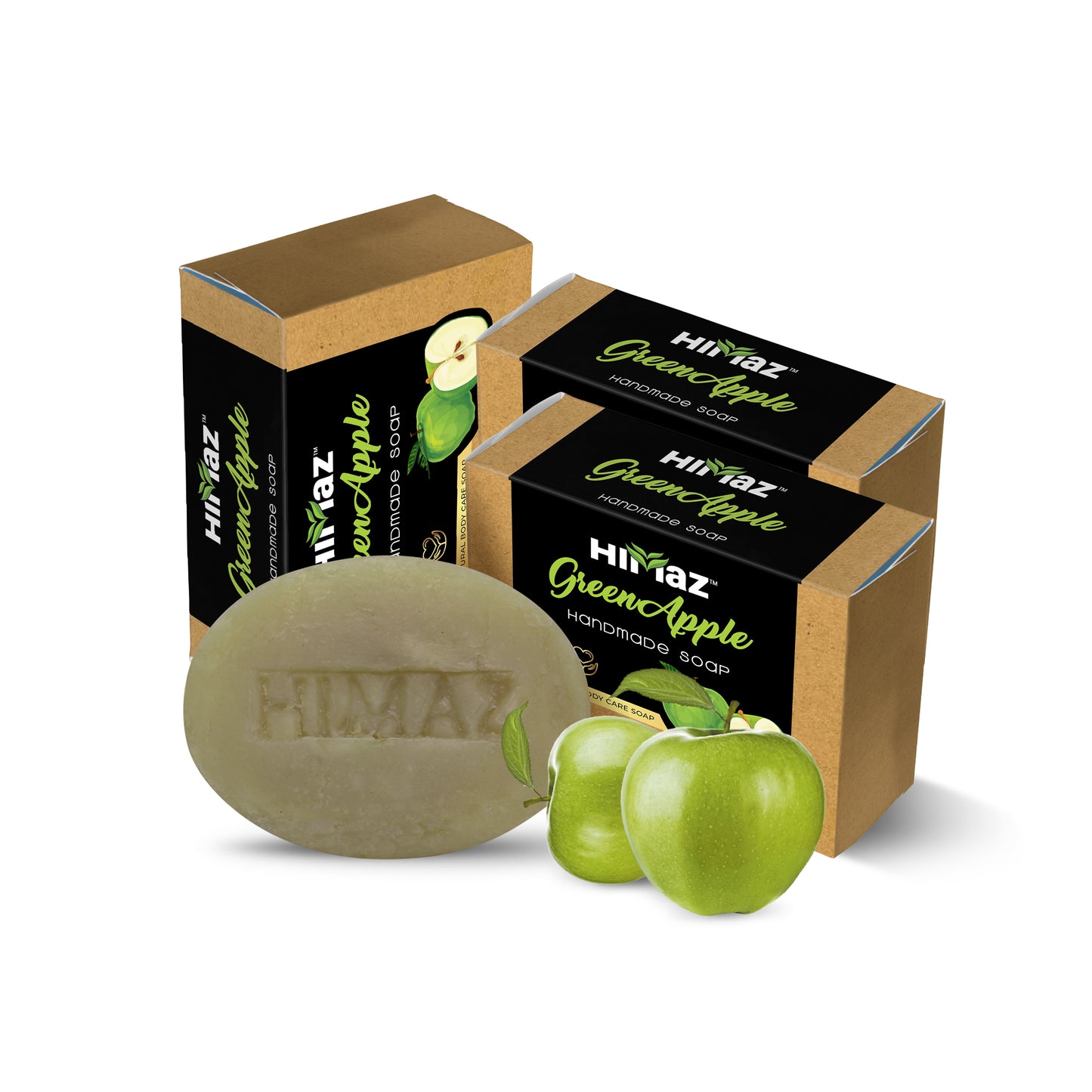 Green Apple Moisturizing Handmade Soap (75g)