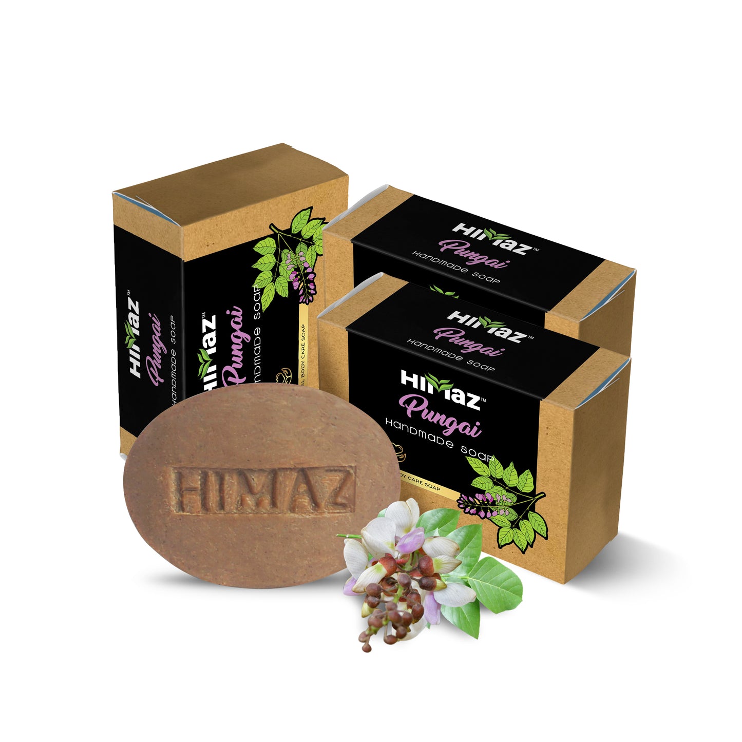 HIMAZ Pungai (Ungu) Handmade Soap (75g)