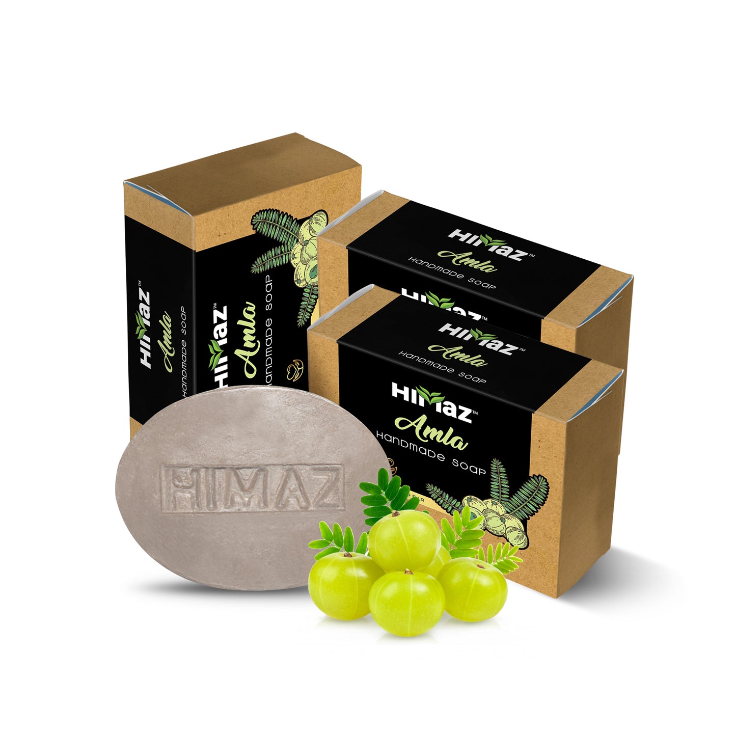 HIMAZ Amla Handmade Shampoo Bar (75g)