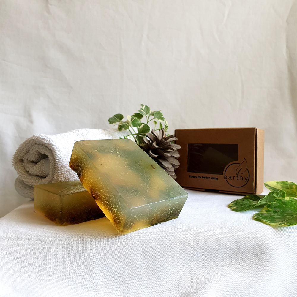Earthy Organic Aloe Vera Soap (100g)