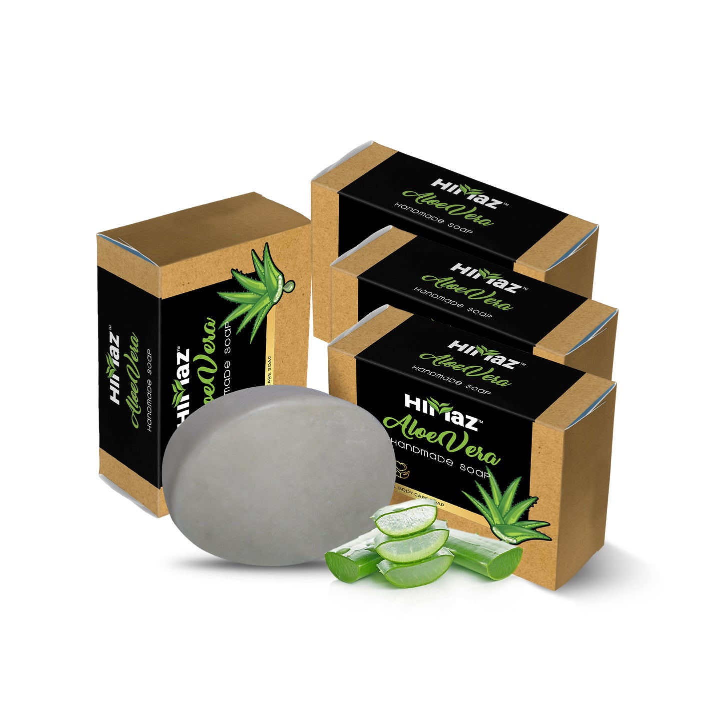 HIMAZ Aloe Vera Handmade Soap (75g)
