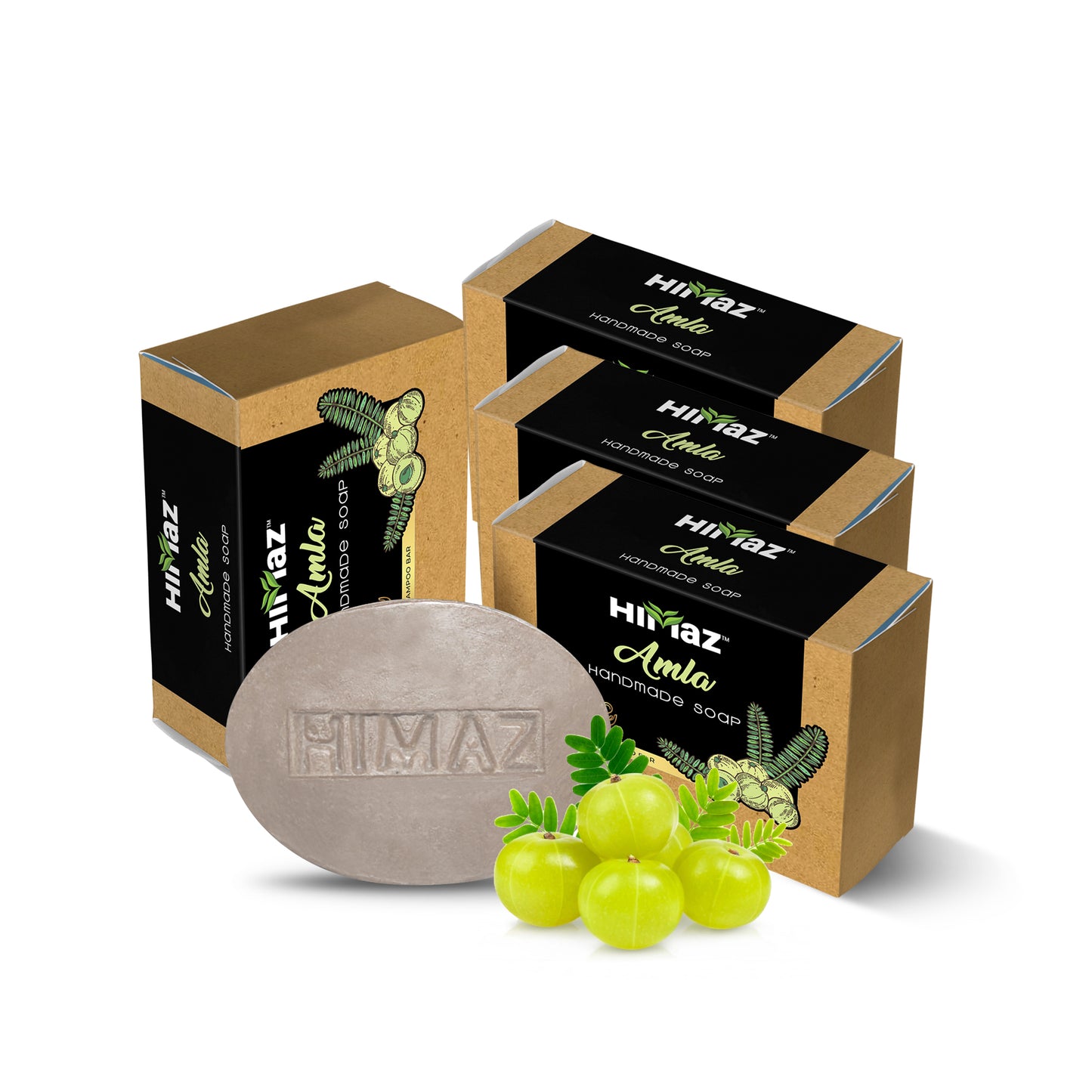 HIMAZ Amla Handmade Shampoo Bar (75g)
