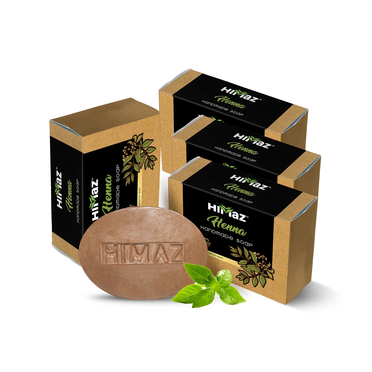 HIMAZ Henna Handmade Shampoo Bar (75g)