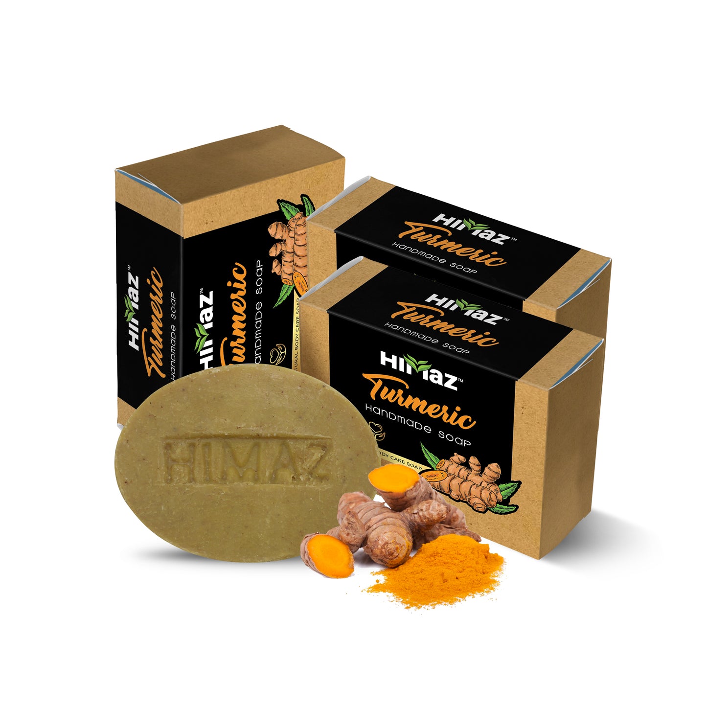 HIMAZ Turmeric Handmade Soap (75g)