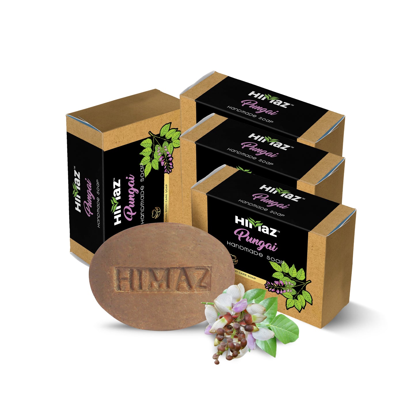 HIMAZ Pungai (Ungu) Handmade Soap (75g)