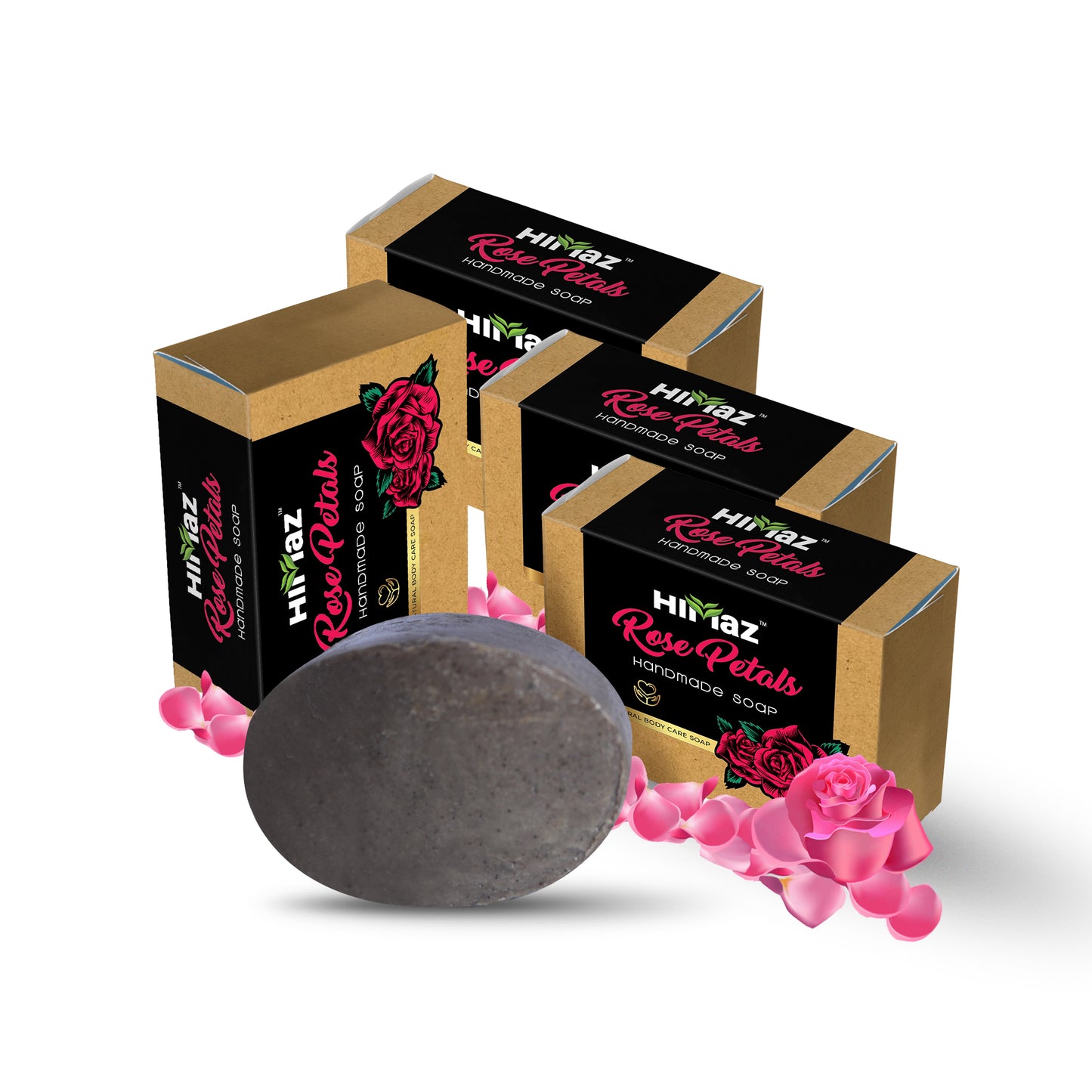 HIMAZ Rose Petals Handmade Soap (75g)