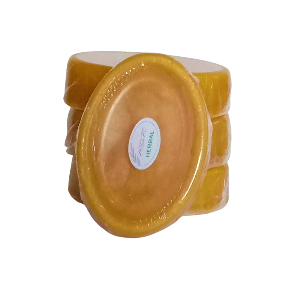 Kesar Gold Herbal Soap Bar - 40g (Pack of 5)