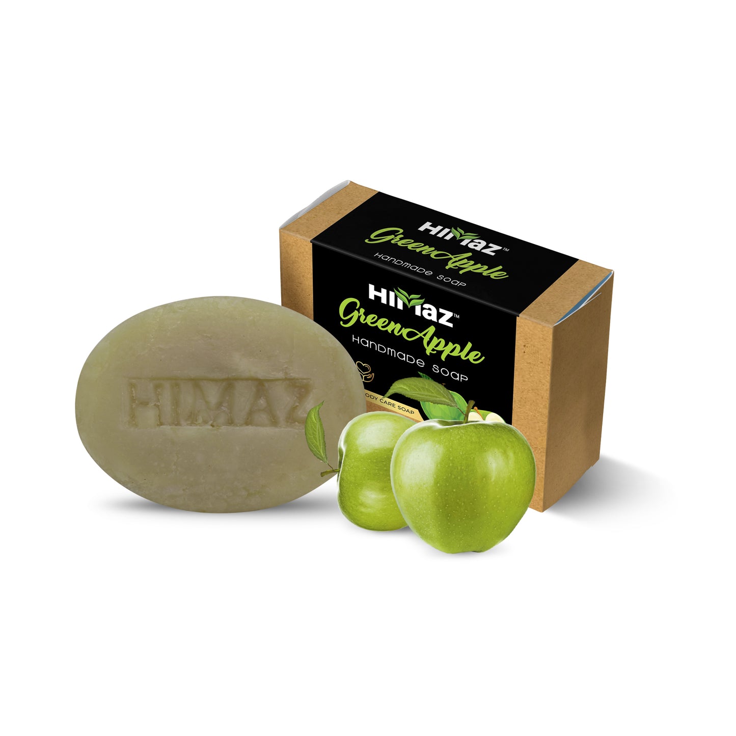 Green Apple Moisturizing Handmade Soap (75g)