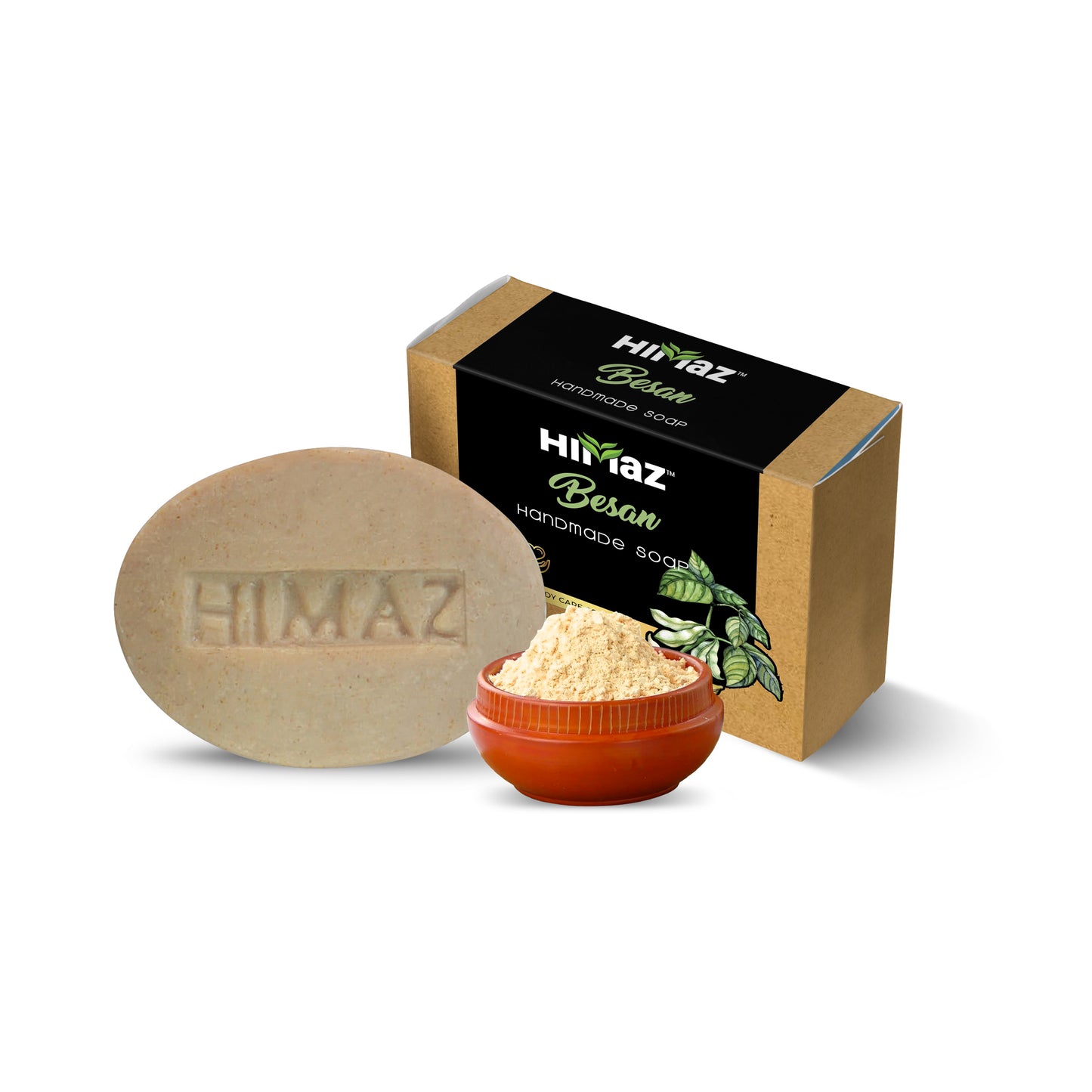 HIMAZ Besan Handmade Soap (75g)