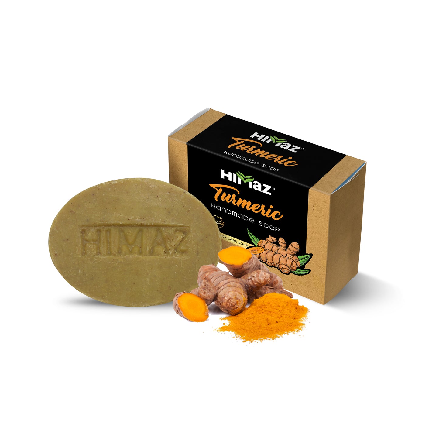 HIMAZ Turmeric Handmade Soap (75g)