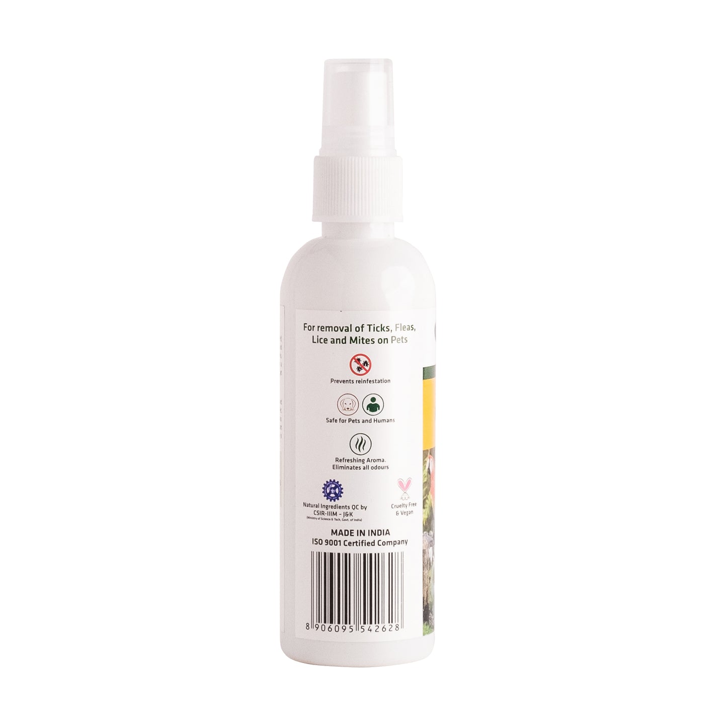 Pet Spray for Ticks, Fleas, Lice and Mites (100ml)