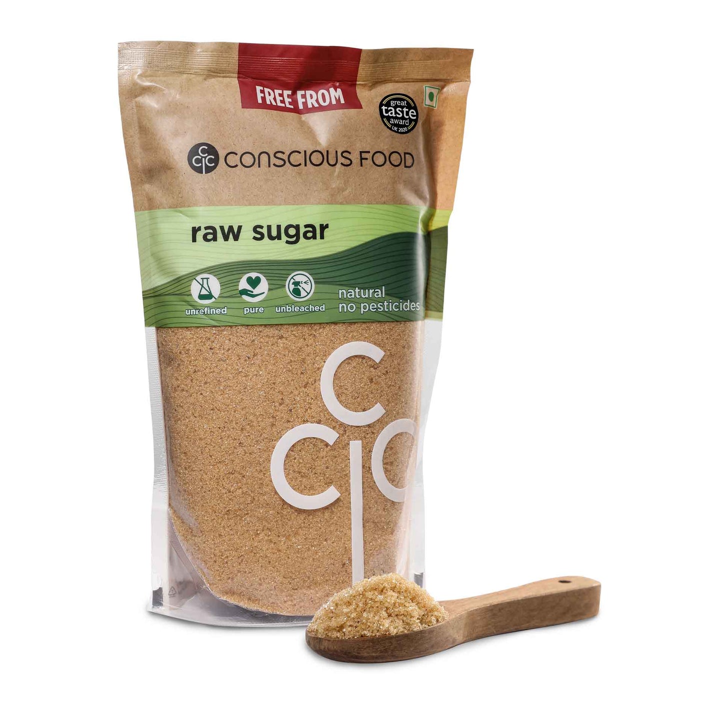 Conscious Food Raw Sugar (1kg)