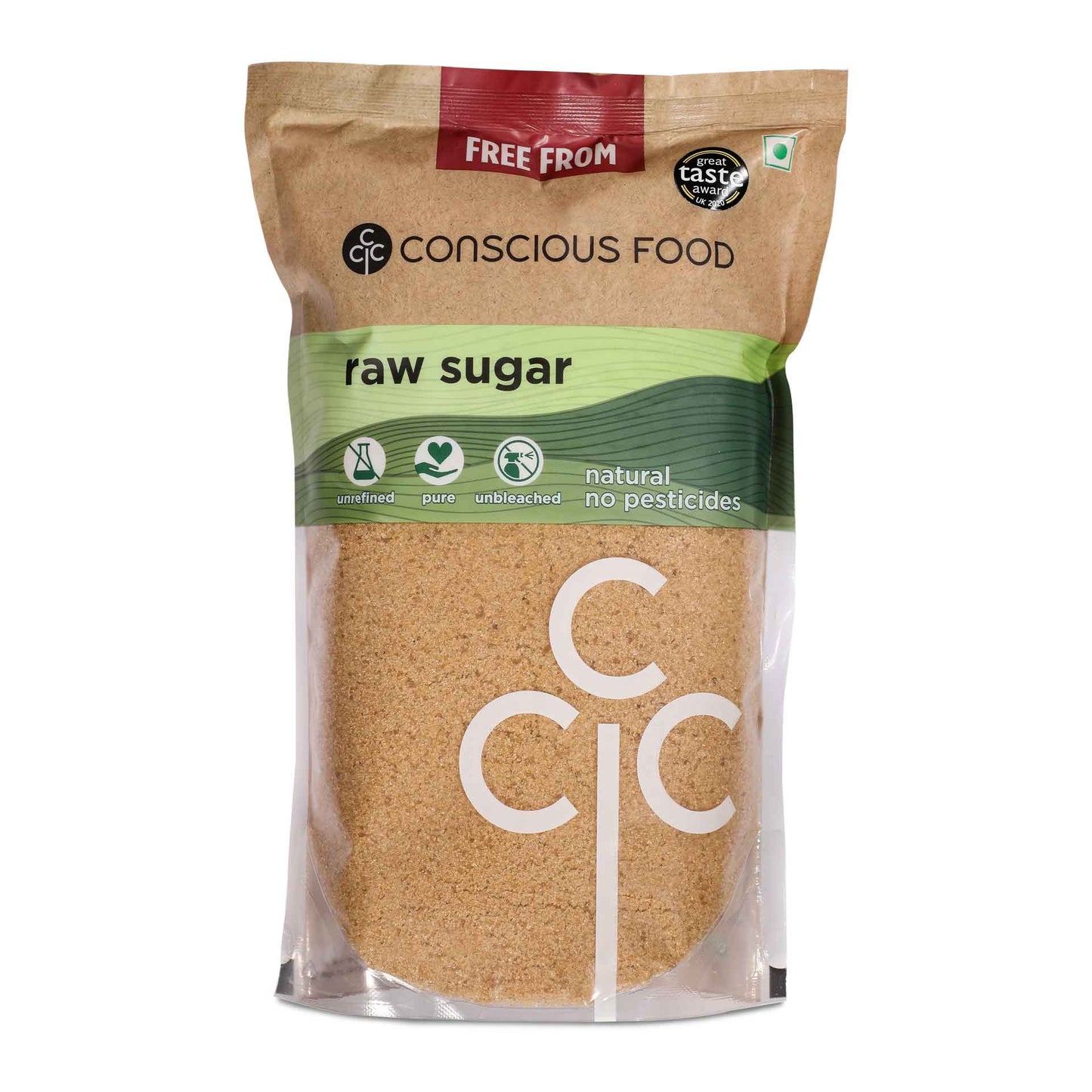 Conscious Food Raw Sugar (1kg)