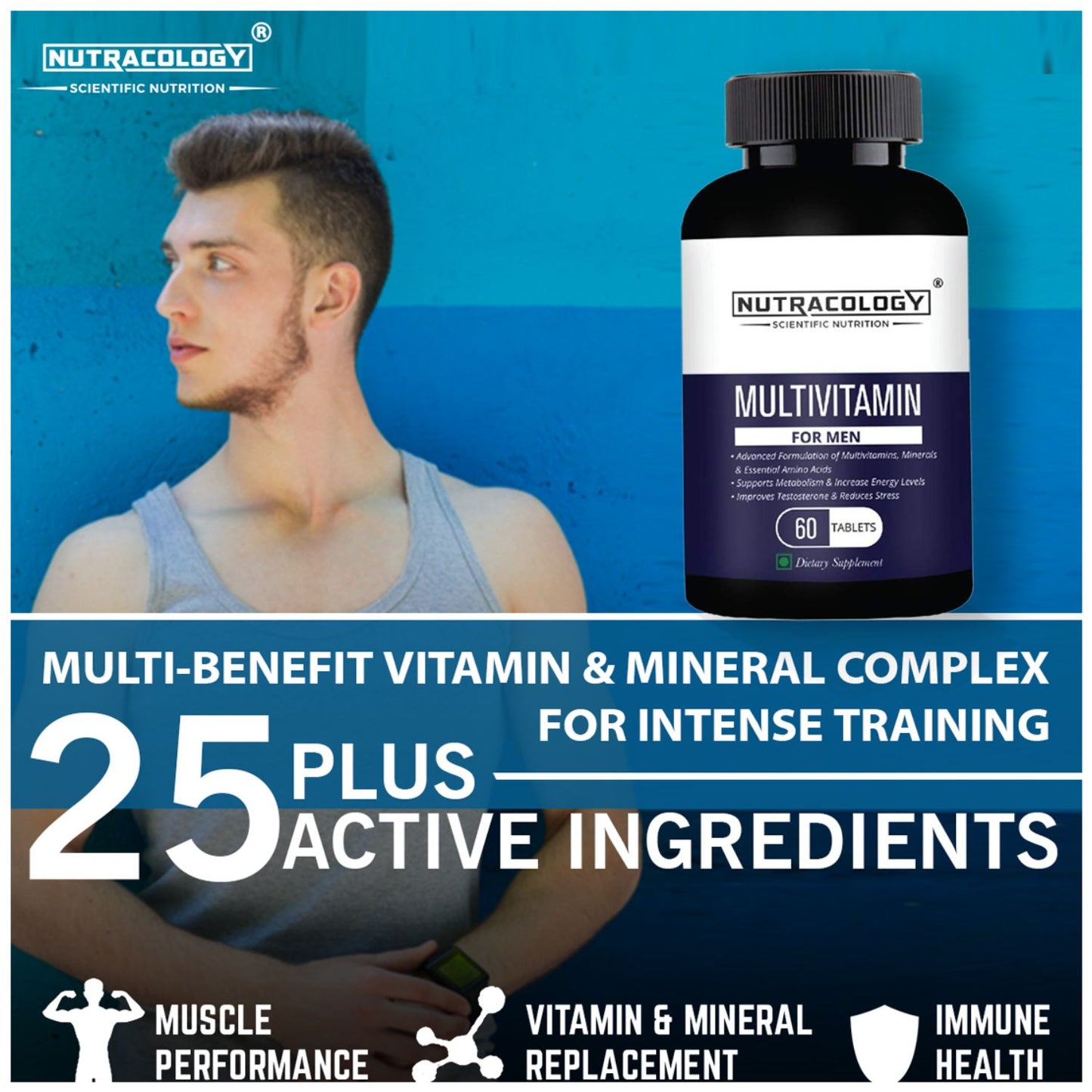 
                  
                    Nutracology Multivitamin for Men (60 Tablets)
                  
                