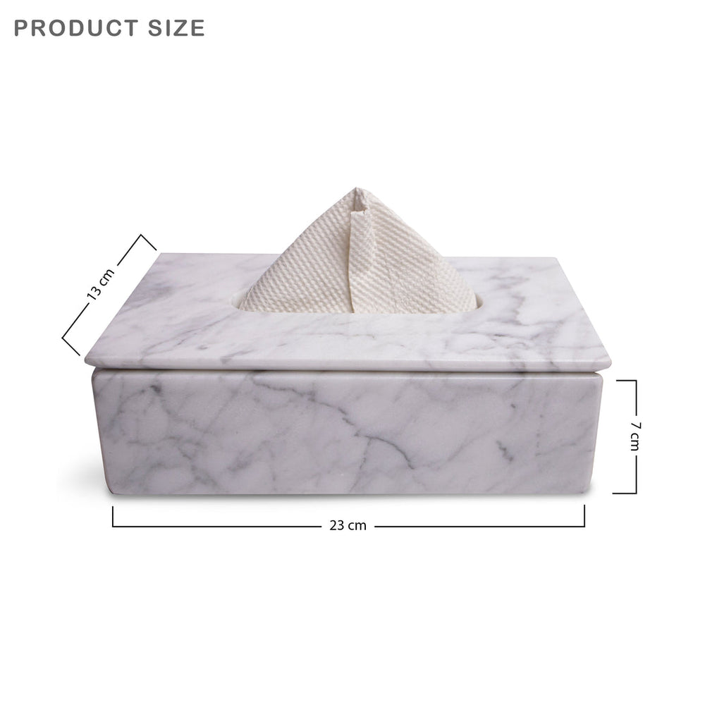 
                  
                    Marble Tissue Box Holder
                  
                