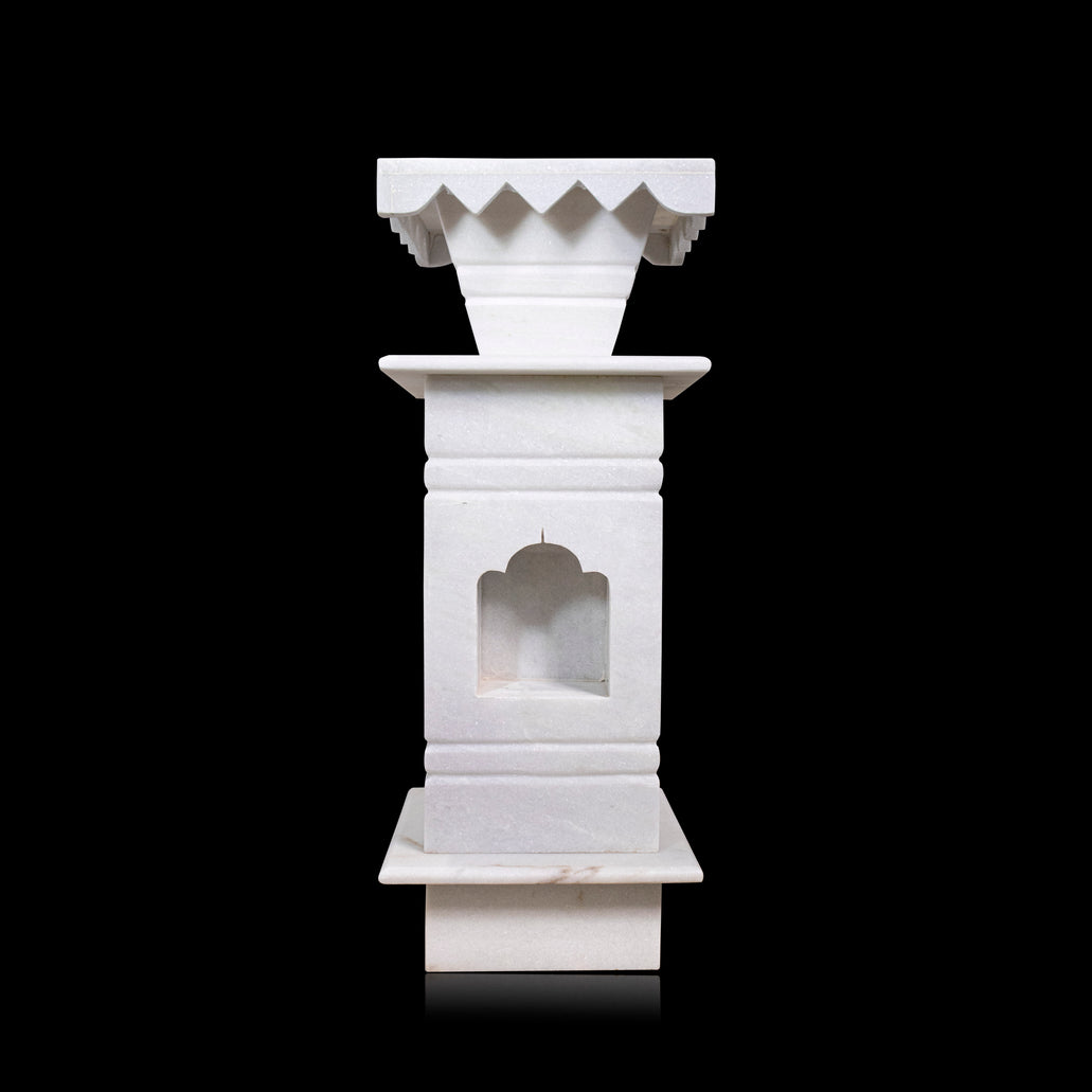 Marble Tulsi Pot