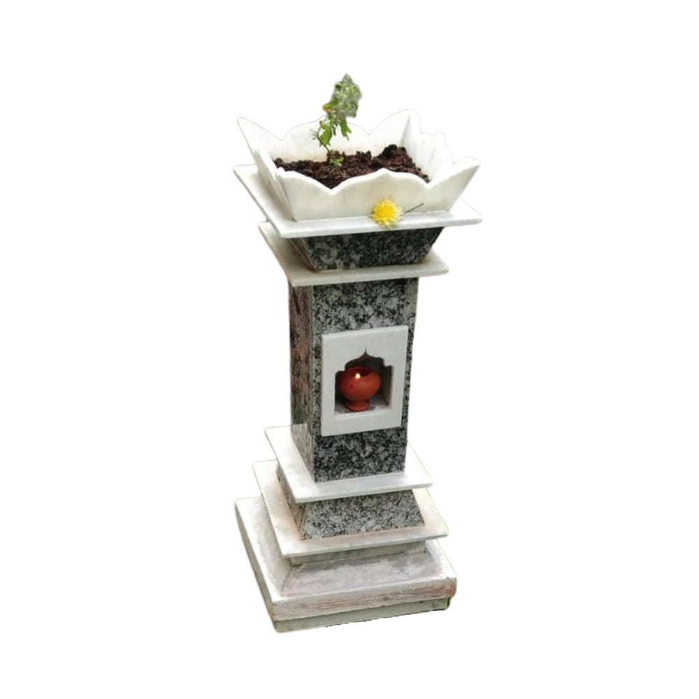 Granite Tulsi Pot