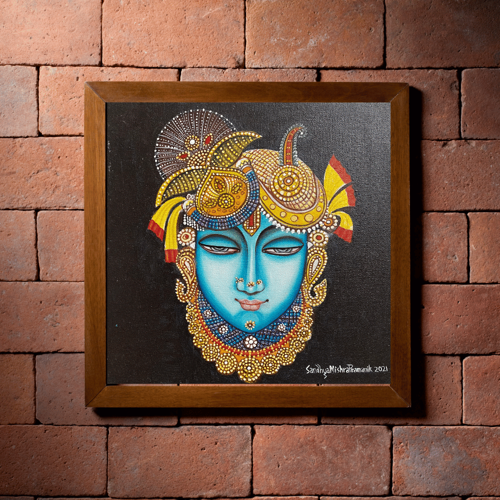 Handmade Shreenath Ji Painting
