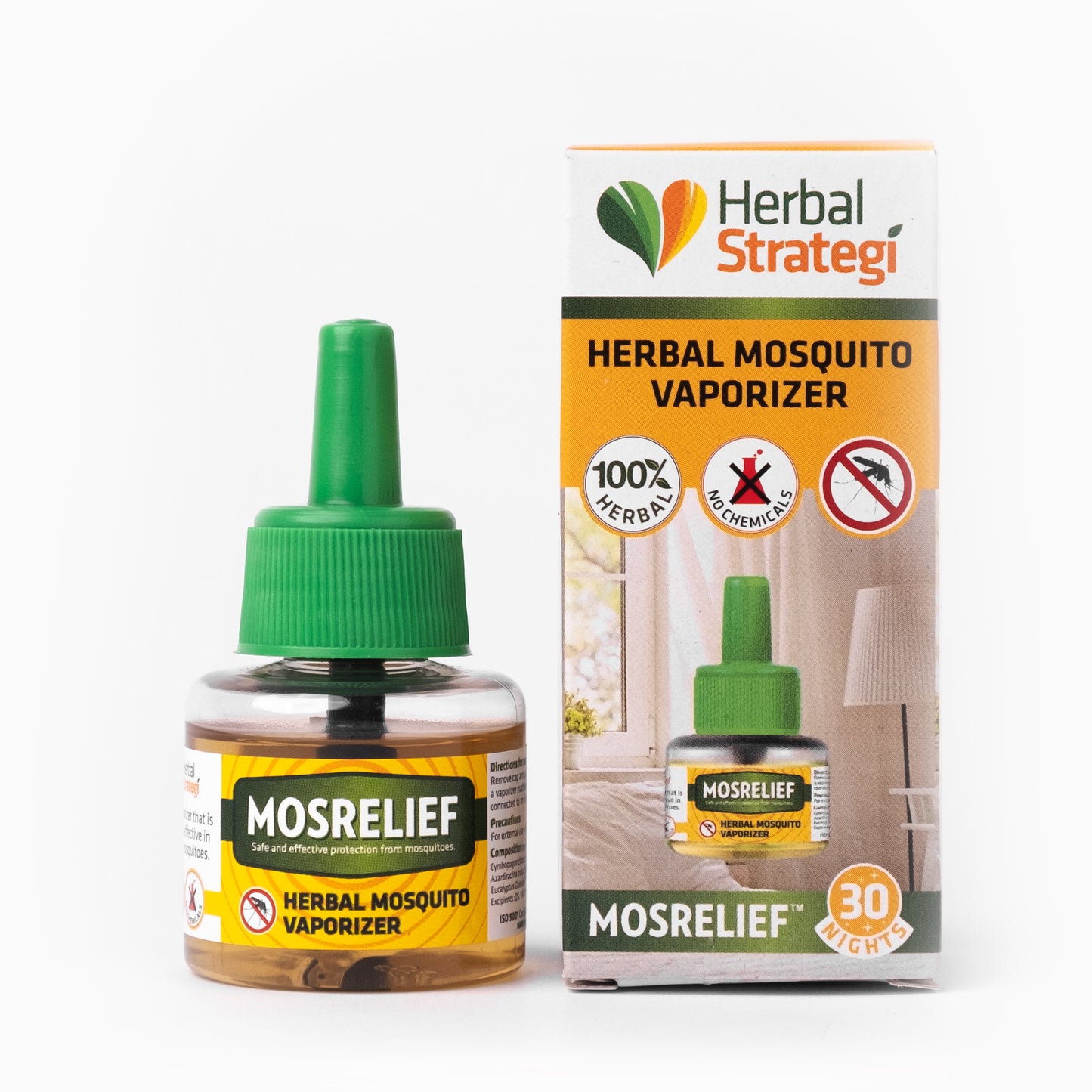 Herbal Strategi Mosquito Repellent Vaporiser (40ml)