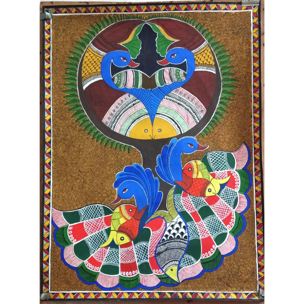 Madhubani Wall Painting