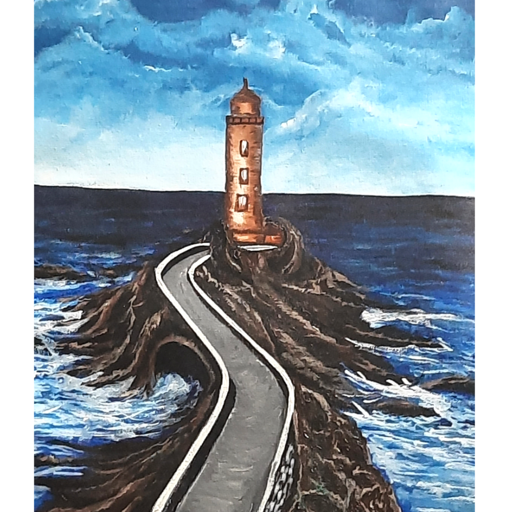 Lighthouse - Acrylic Painting