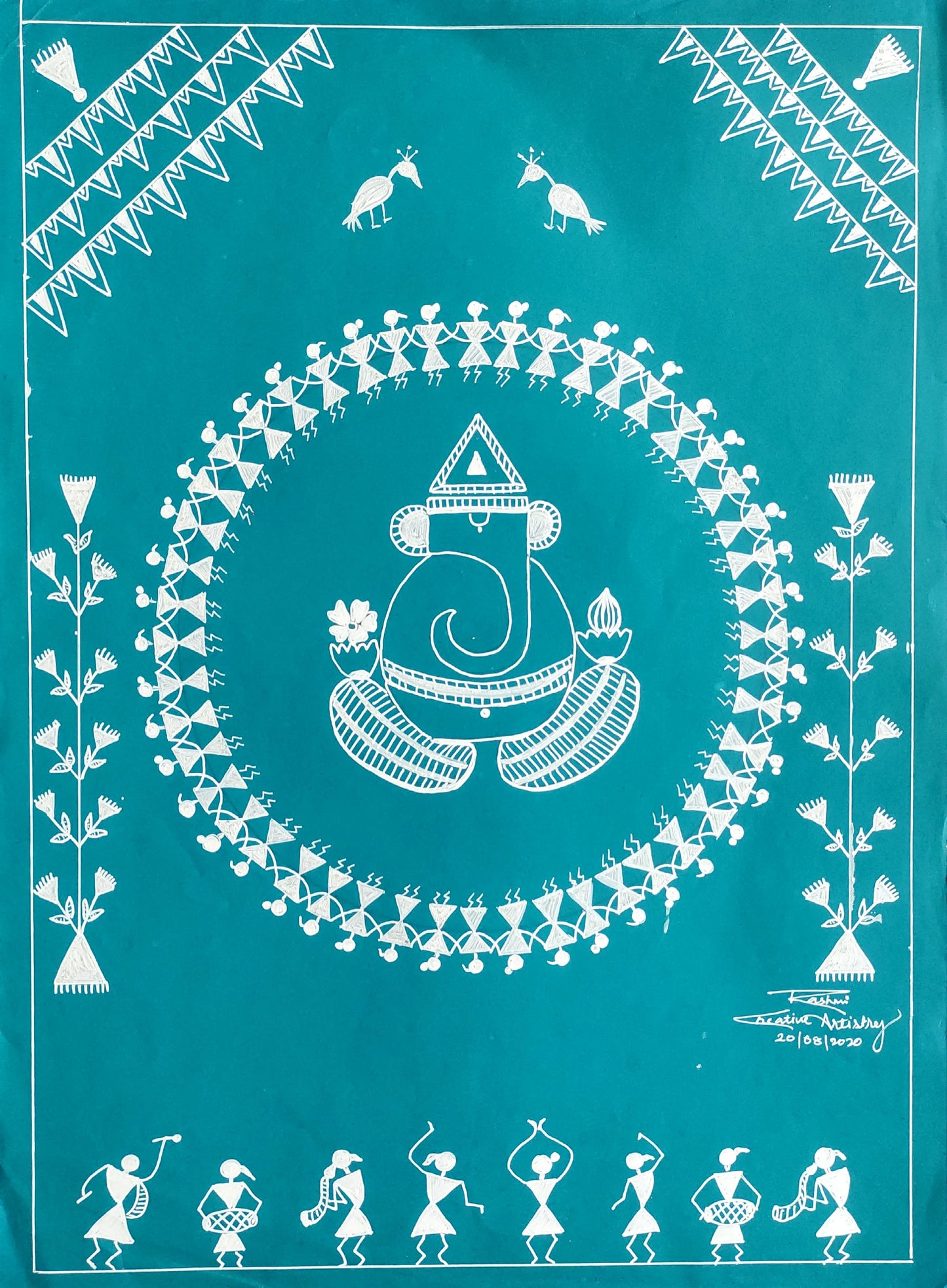 Warli Art Ganeshotsav