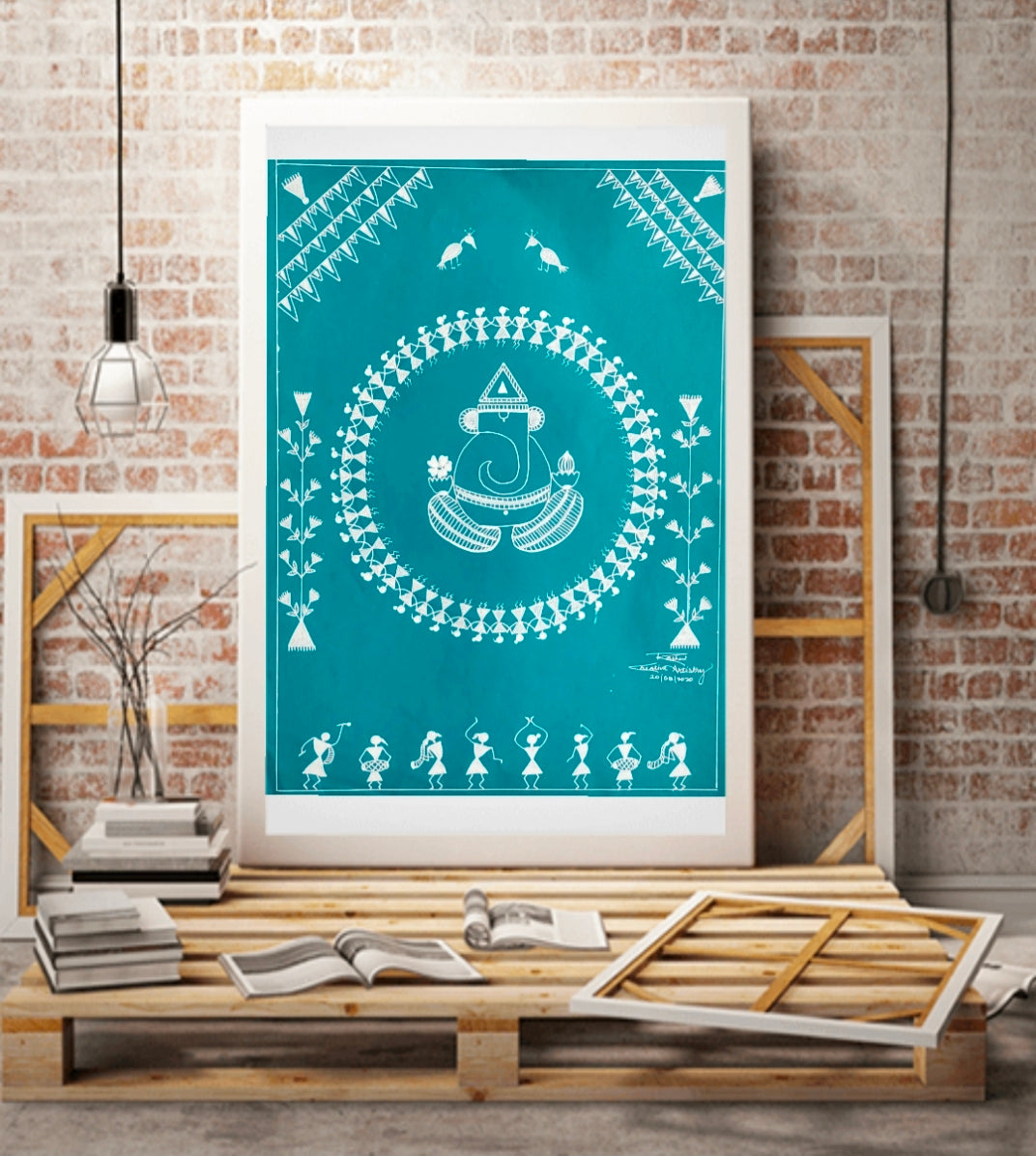 Warli Art Ganeshotsav