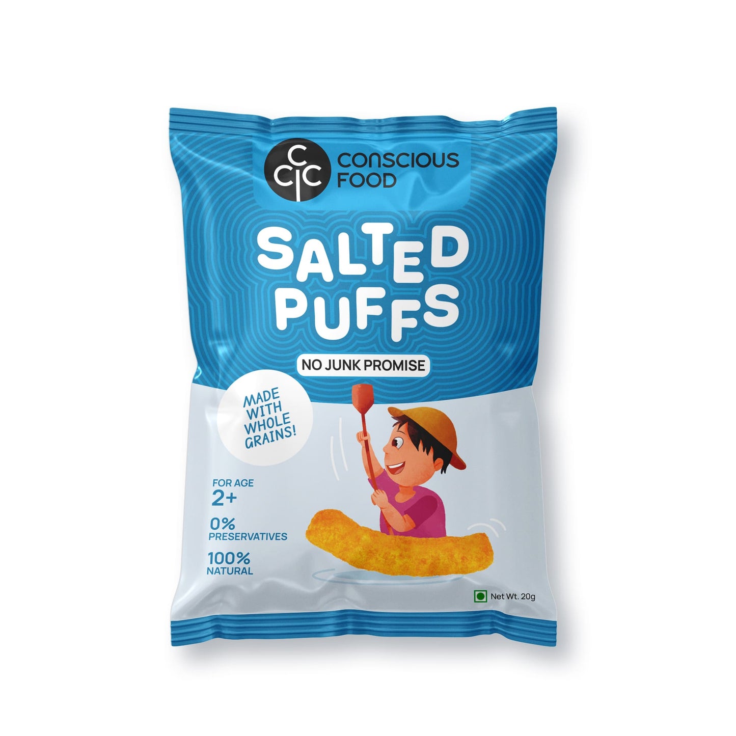 
                  
                    Conscious Food Salted Puffs
                  
                