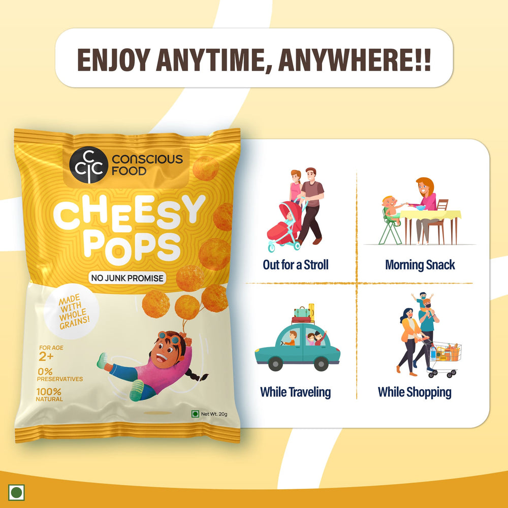 
                  
                    Conscious Food Cheesy Pops (80g)
                  
                