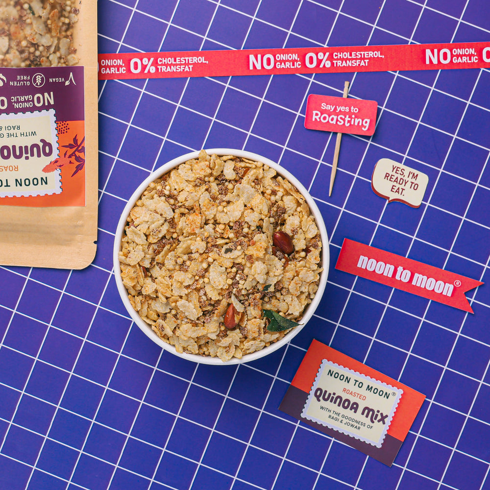 
                  
                    Noon to Moon Roasted Quinoa Mix-100g
                  
                