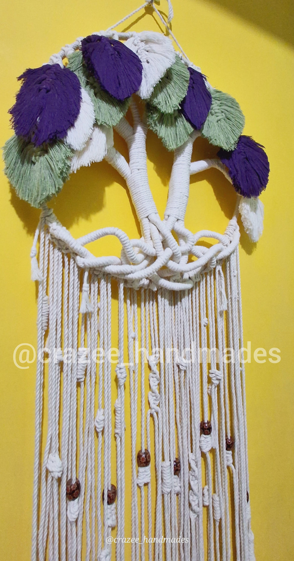 Macrame tree of life