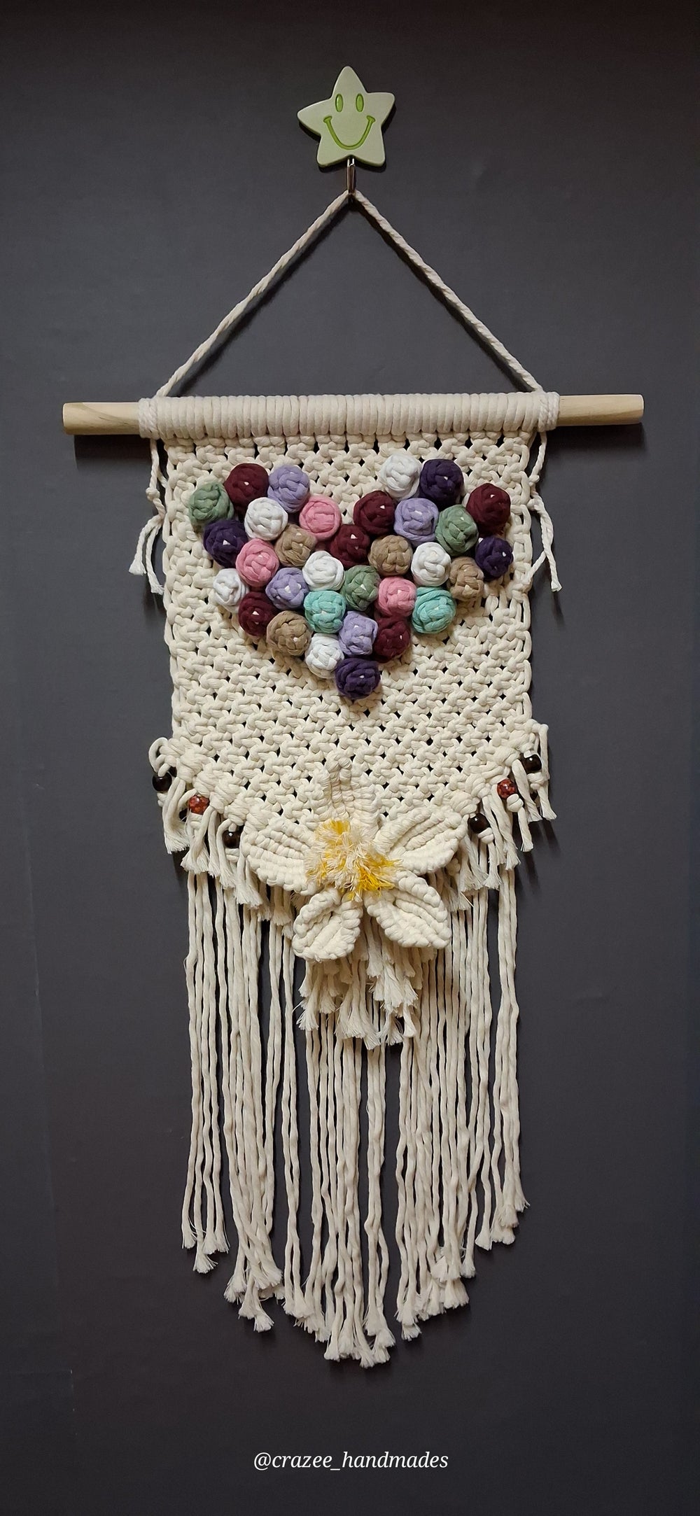 Macrame wall decor