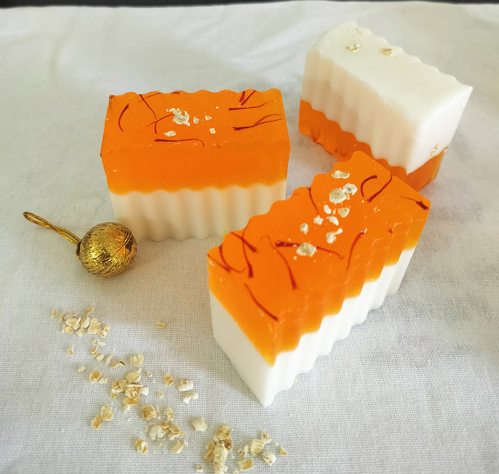 Saffron Oats Coco soap