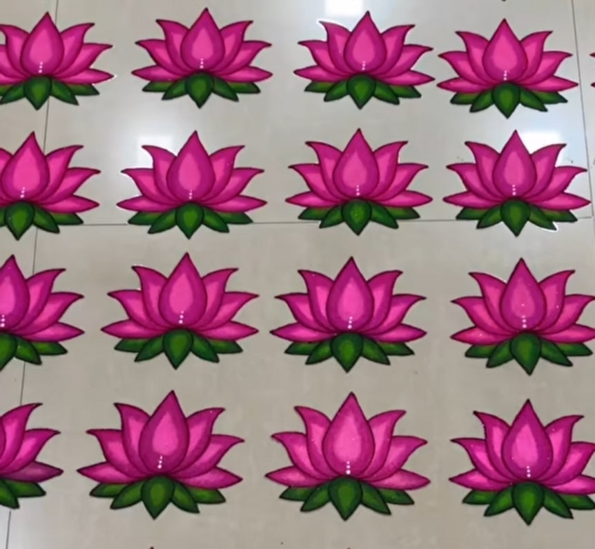 Lotus Rangoli