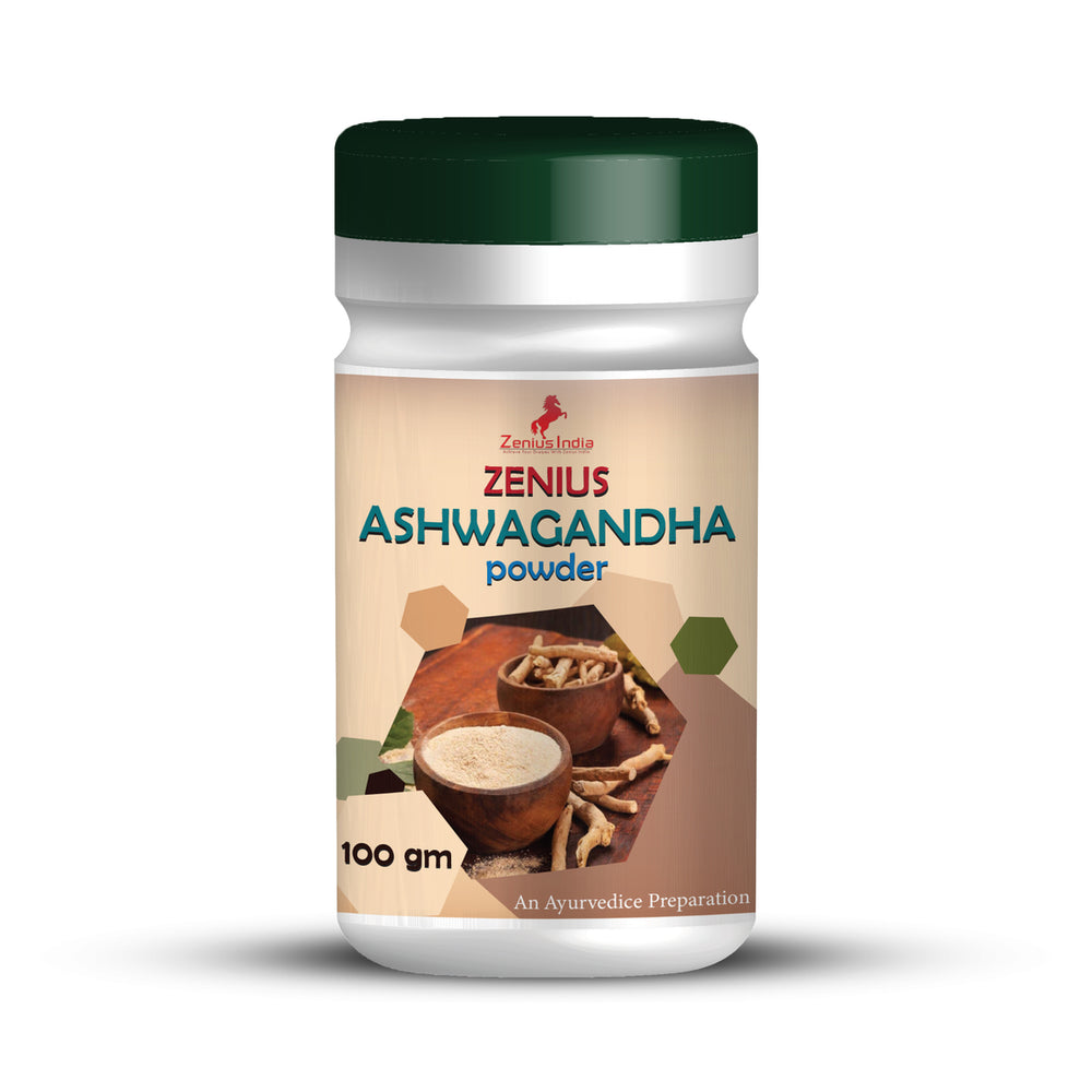 Zenius Ashwagandha Powder for Boost Strength and Immunity (100g)